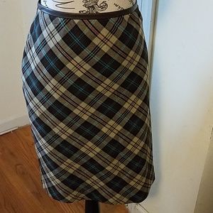 Plaid skirt